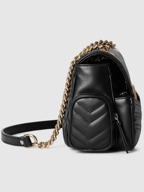 구찌 GG 마몽 스몰 멀티 포켓백 795228 AADPJ Black - GUCCI