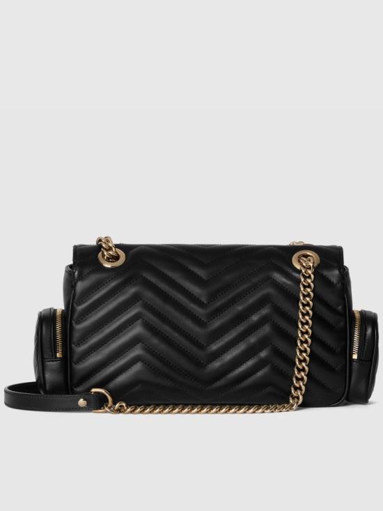  구찌 GG 마몽 스몰 멀티 포켓백 795228 AADPJ Black - GUCCI