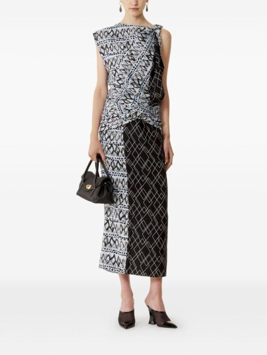 26SS 랑방 토트백 LW BGBCLO GRCA E26 10 Black - LANVIN