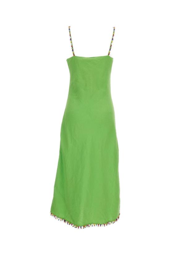 26SS 폴로 랄프로렌 미디 원피스 211A12918001RIVIERAGREEN Green