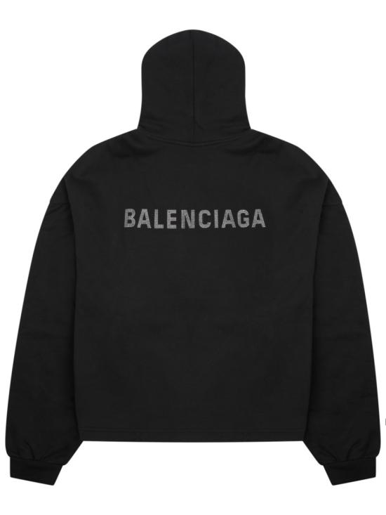  발렌시아가 후드 티셔츠 818433 TQVY11000 Black - BALENCIAGA