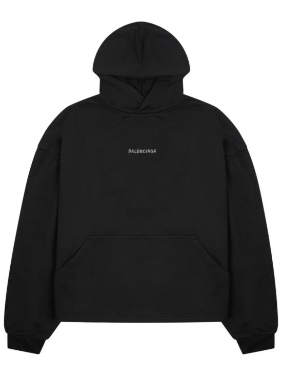  발렌시아가 후드 티셔츠 818433 TQVY11000 Black