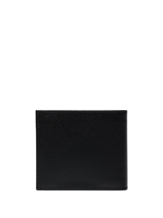  프라다 사피아노 가죽 코인 포켓 반지갑 2MO738 QHH Black - PRADA