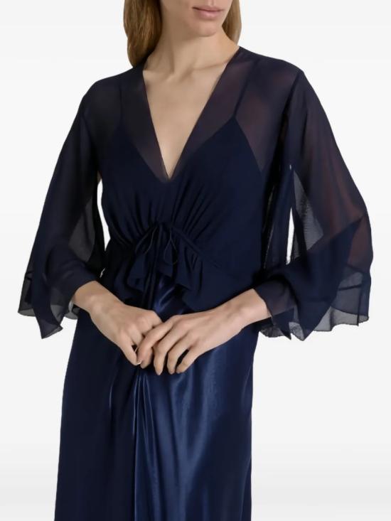 26SS 알베르타 페레티 롱 원피스 A04061627 Black - ALBERTA FERRETTI