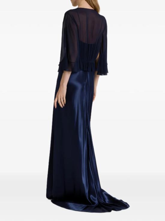 26SS 알베르타 페레티 롱 원피스 A04061627 Black - ALBERTA FERRETTI