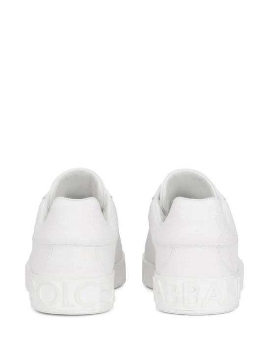  돌체앤가바나 카프스킨 포르토피노 스니커즈 CS1772 A1065 White - DOLCE & GABBANA