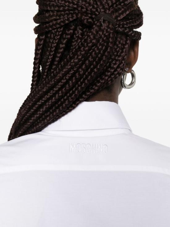 26SS 모스키노 셔츠 A0204 0431 1001 White - MOSCHINO