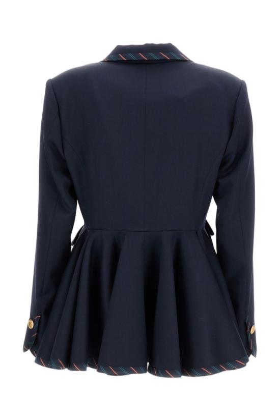 26SS Anrealage 수트 자켓 AZ261SO2012NAVY Blue - ANREALAGE