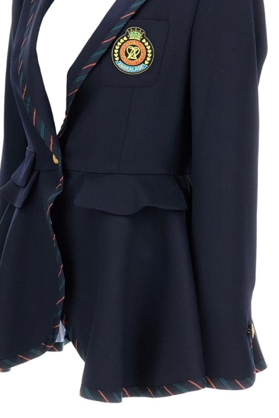 26SS Anrealage 수트 자켓 AZ261SO2012NAVY Blue - ANREALAGE