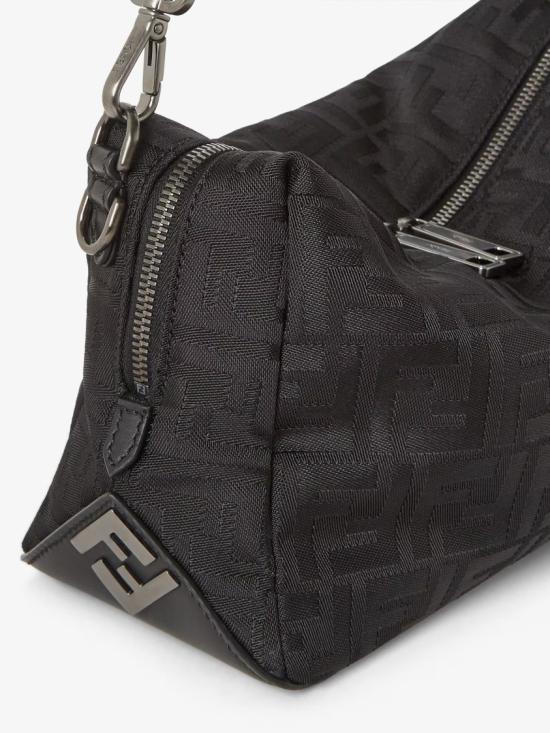  펜디 FF 펜디 루이 미디엄 7VA672 AVC6 Black - FENDI