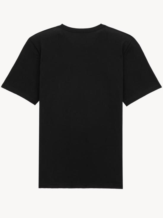  생로랑 반팔 티셔츠 819395 Y2ZJ2 Black - SAINT LAURENT