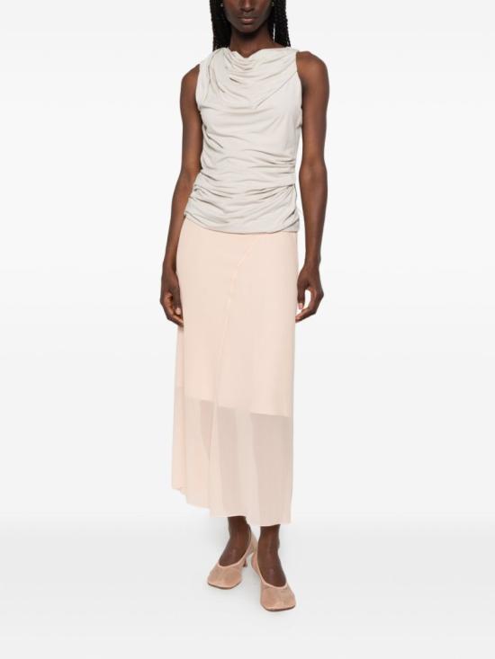 26SS 뮈글러 미디 스커트 26S1JU 05903016 3520 Pink - MUGLER