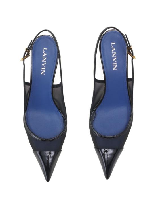 26SS 랑방 힐/펌프스 FW PUMP14 MEVE E26 10 Black - LANVIN