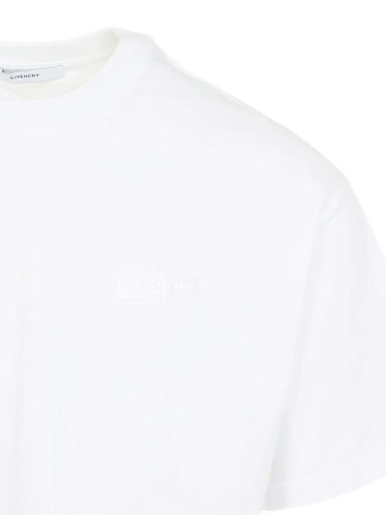  지방시 반팔 티셔츠 BM71NK3YSJ White - GIVENCHY