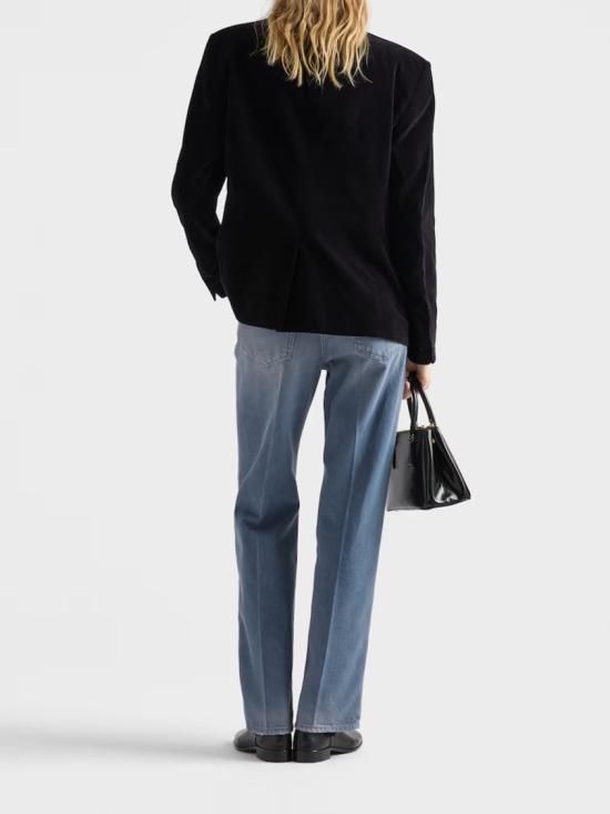 26SS 프라다 수트 자켓 P593P 18MK Black - PRADA