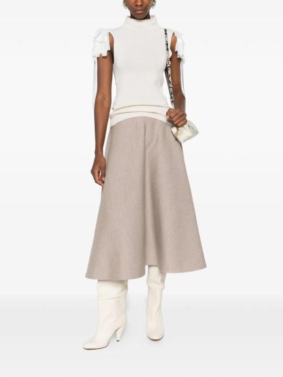25FW 알베르타 페레티 블라우스 A08855101 Neutrals - ALBERTA FERRETTI