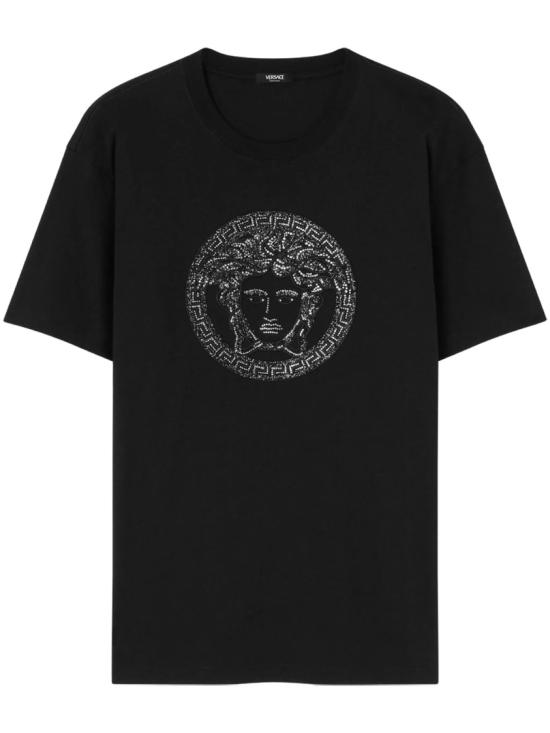  베르사체 반팔 티셔츠 1018752 1A13594 Black
