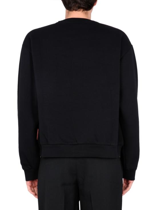  아크네 스튜디오 크루넥 스웨터 CI0126 900 Black - ACNE STUDIOS