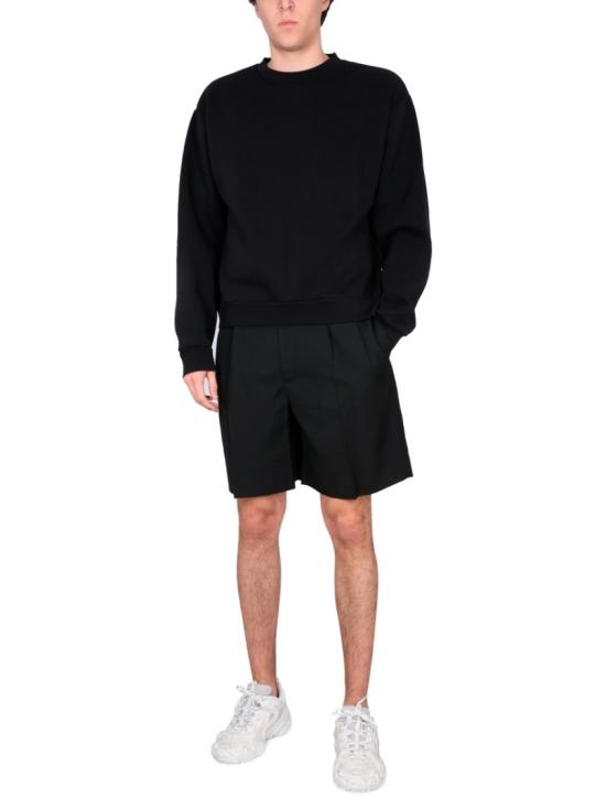  아크네 스튜디오 크루넥 스웨터 CI0126 900 Black - ACNE STUDIOS