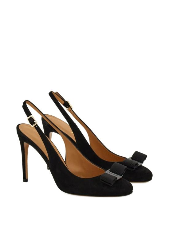 26SS 살바토레 페라가모 힐/펌프스 0791786 Black - SALVATORE FERRAGAMO