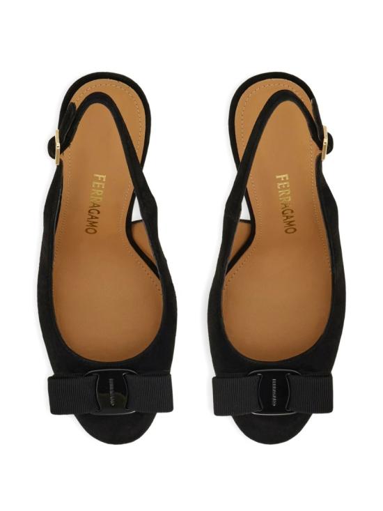 26SS 살바토레 페라가모 힐/펌프스 0791786 Black - SALVATORE FERRAGAMO