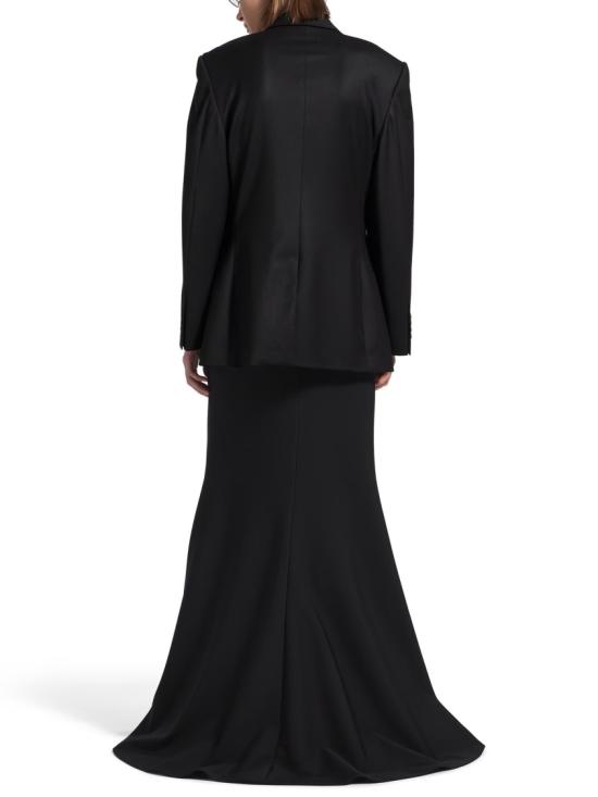  발렌시아가 스탠다드 테일러드 자켓 850772 TPT07 Black - BALENCIAGA