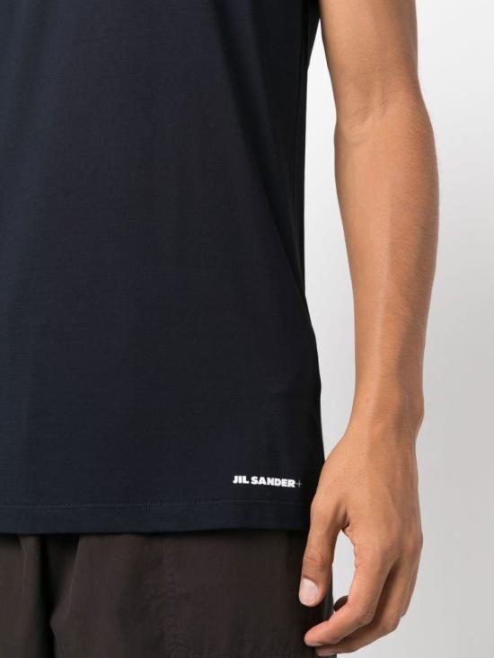  질샌더 반팔 티셔츠 J47GC0012 J45031 Black - JIL SANDER