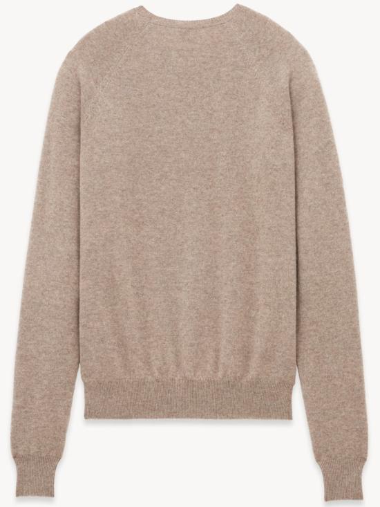 생로랑 카산드라 캐시미어 스웨터 796556 YALL2 Pink - SAINT LAURENT