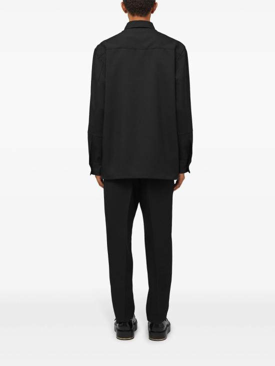  질샌더 스트레이트 팬츠 J21KA0011 J40002 Black - JIL SANDER