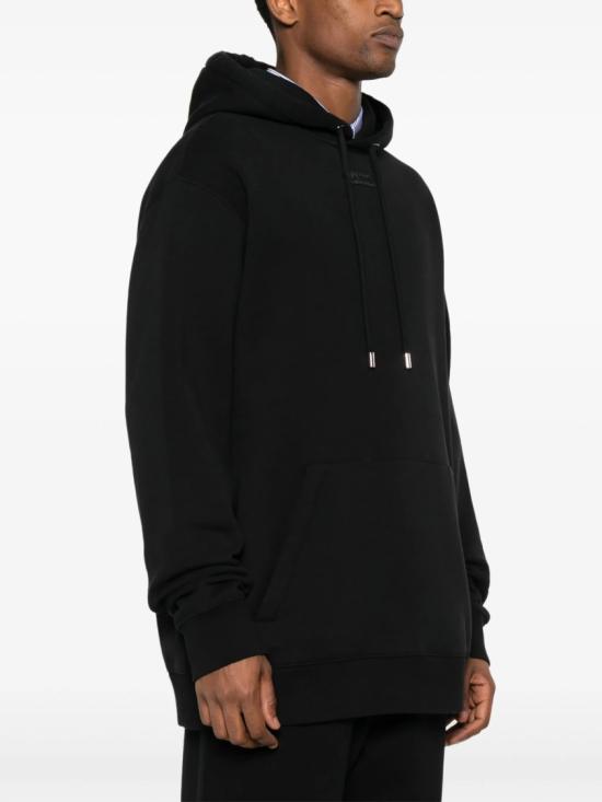  랑방 후드 티셔츠 RM HO0009 J142 A24 Black - LANVIN