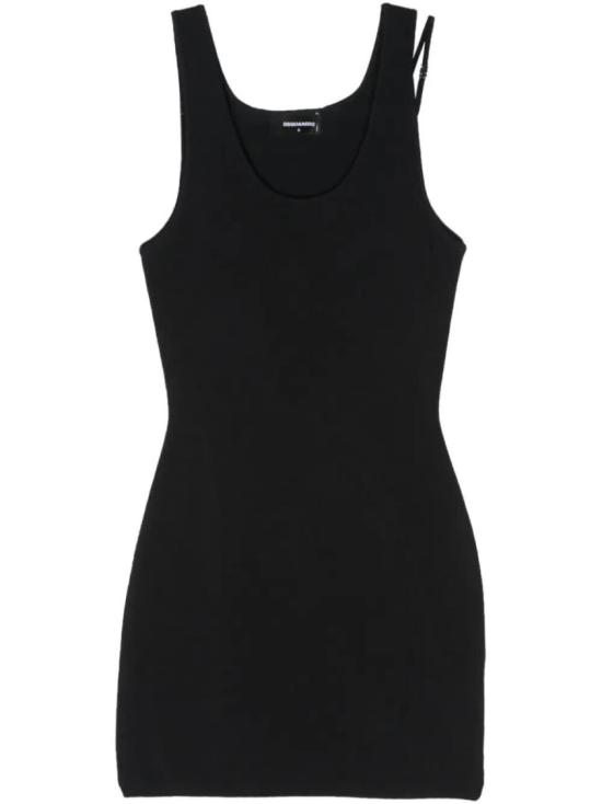  디스퀘어드2 숏 원피스 S80CT0032 S18435 Black