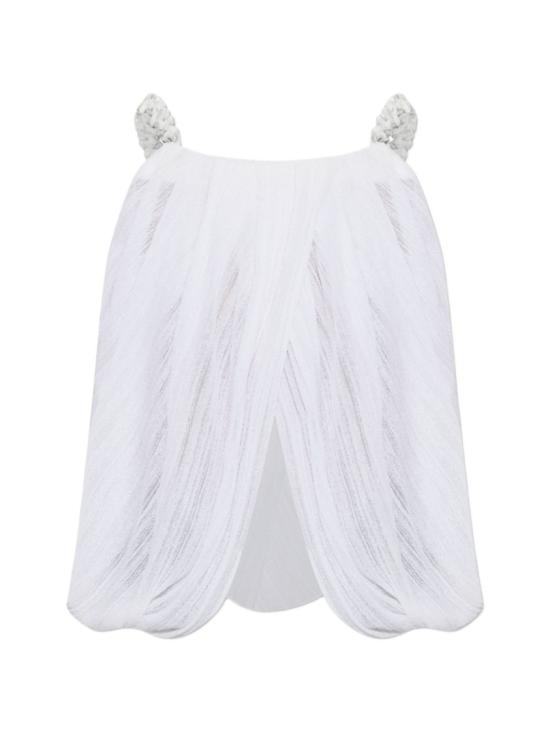 26SS 발망 긴팔 티셔츠 GF0AD815KJ68 0FA White