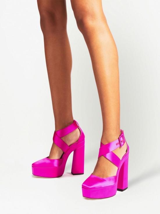  지미추 힐/펌프스 GIAN 140 SAT Pink - JIMMY CHOO
