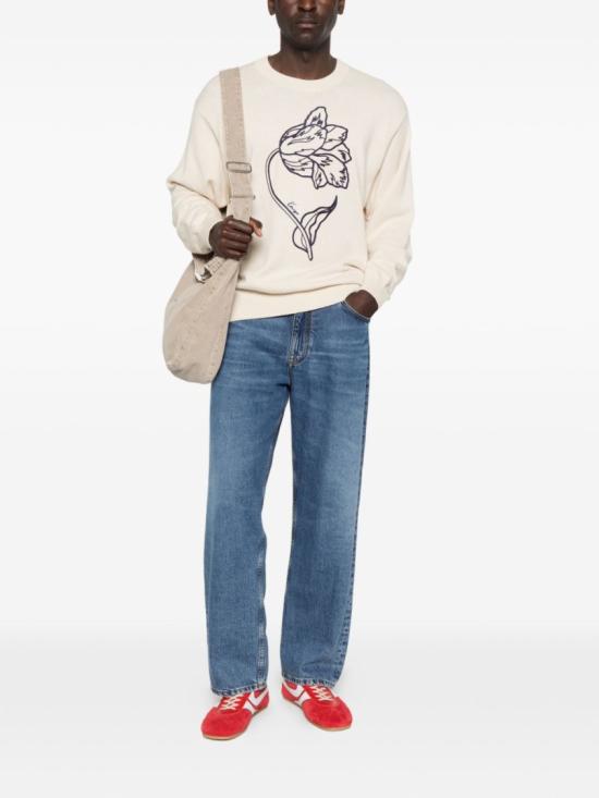 26FW 겐조 스웨터 FG65PU8213EA 02 White - KENZO