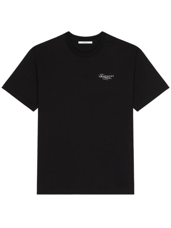 26SS 지방시 반팔 티셔츠 BM71NK3YSA Black