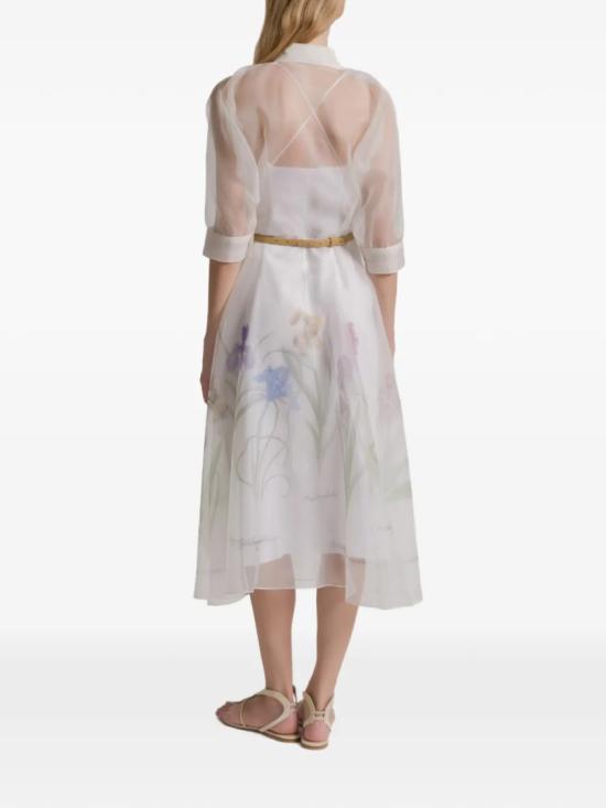 26SS 알베르타 페레티 롱 원피스 A04421650 White - ALBERTA FERRETTI
