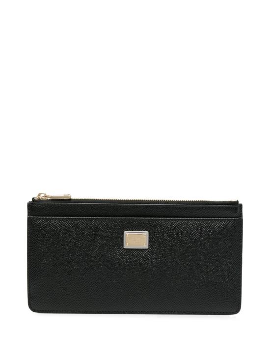  돌체앤가바나 Large Dauphine calfskin 카드 홀더 BI1265 A1001 Black