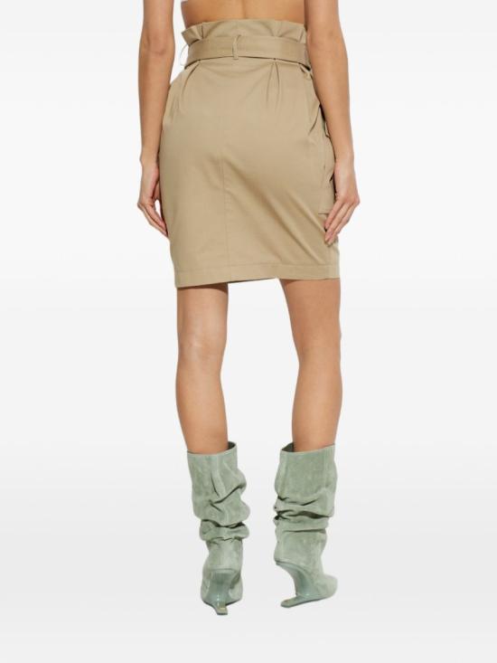 26SS 발망 미디 스커트 GF0LCB15CG65 0TF Neutrals - BALMAIN