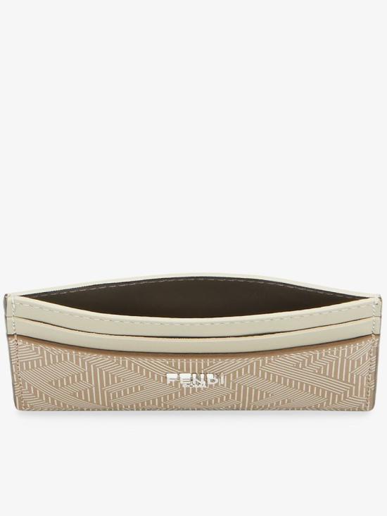  펜디 쉐도우 레더 카드 홀더 7M0347 AP16 Neutrals - FENDI