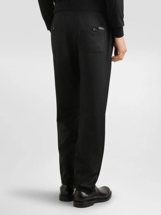  돌체앤가바나 스트레이트 팬츠 GP12PT FU21Q Black - DOLCE & GABBANA