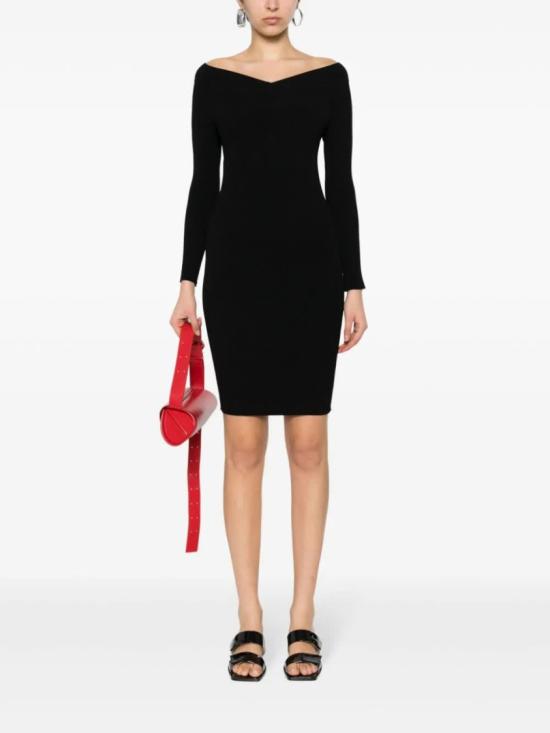  알베르타 페레티 미디 원피스 A0486 1602 Black - ALBERTA FERRETTI