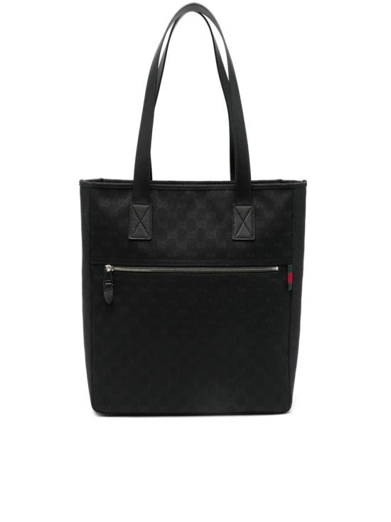 26SS 구찌 GG 캔버스 미디움 토트백 834796 FAEPS Black