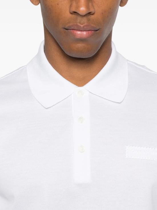 26SS 지방시 폴로 티셔츠 BML00G3YSG White - GIVENCHY
