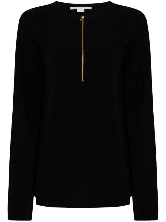  스텔라 맥카트니 긴팔 티셔츠 6T0147 3DU300 Black