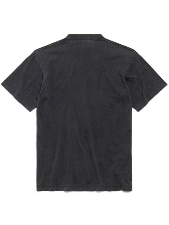  발렌시아가 반팔 티셔츠 850261 TTVC7 Black - BALENCIAGA