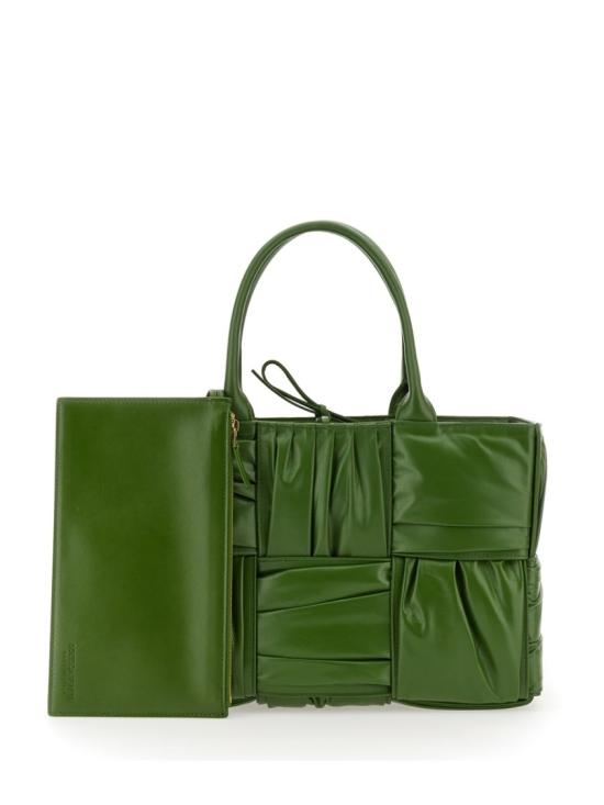  보테가베네타 스몰 아르코 토트백 729043 V2FY13150 Green - BOTTEGA VENETA