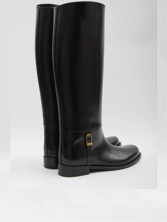 25FW 생로랑 줄리아 부츠 840698 AAEHR Black - SAINT LAURENT