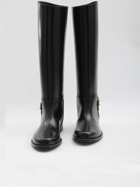 25FW 생로랑 줄리아 부츠 840698 AAEHR Black - SAINT LAURENT