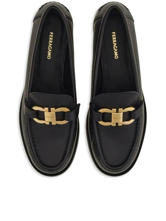  살바토레 페라가모 플랫 슈즈 0769755 Black - SALVATORE FERRAGAMO
