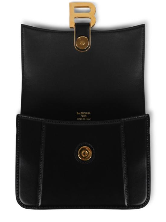  발렌시아가 아워글래스 스몰 플랩백 828522 2ABQ81000 Black - BALENCIAGA